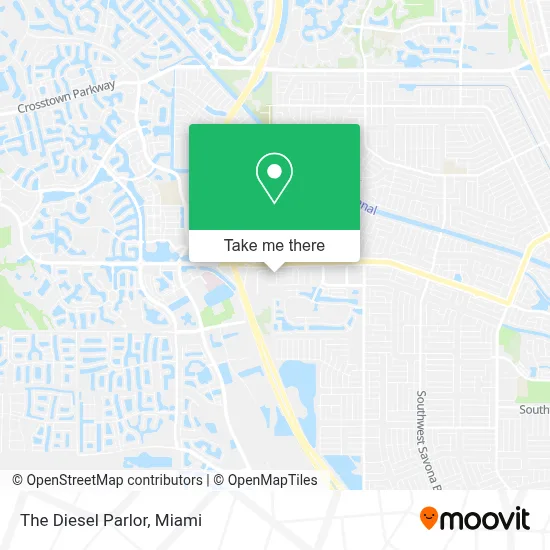 The Diesel Parlor map