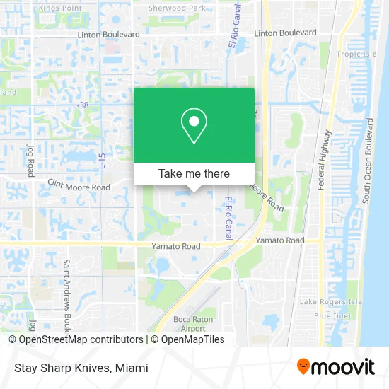 Stay Sharp Knives map