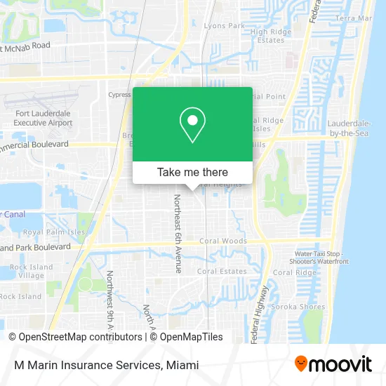 M Marin Insurance Services map