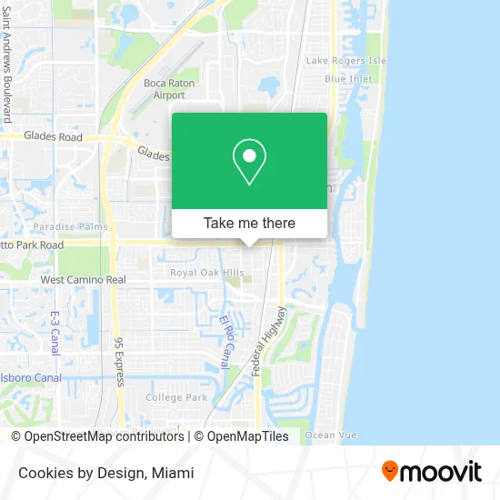 Cookies by Design map