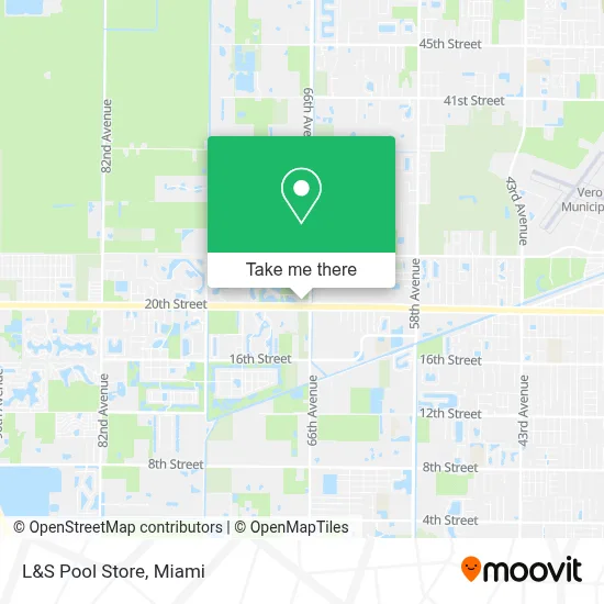 L&S Pool Store map