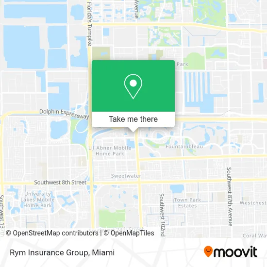 Rym Insurance Group map