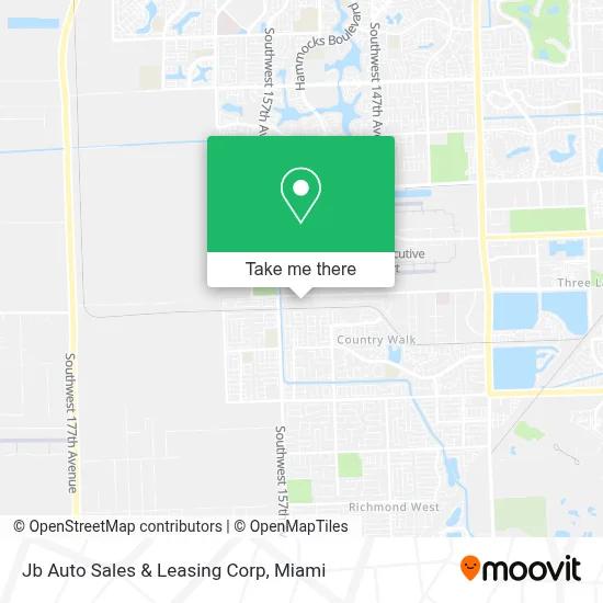 Jb Auto Sales & Leasing Corp map