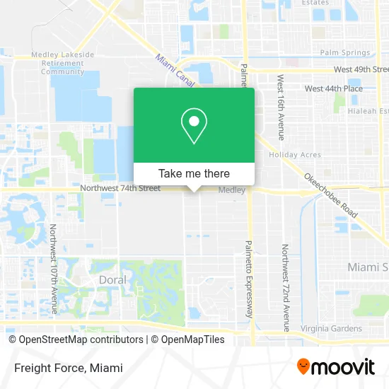 Freight Force map