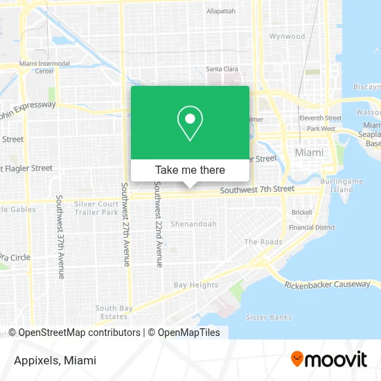 Appixels map