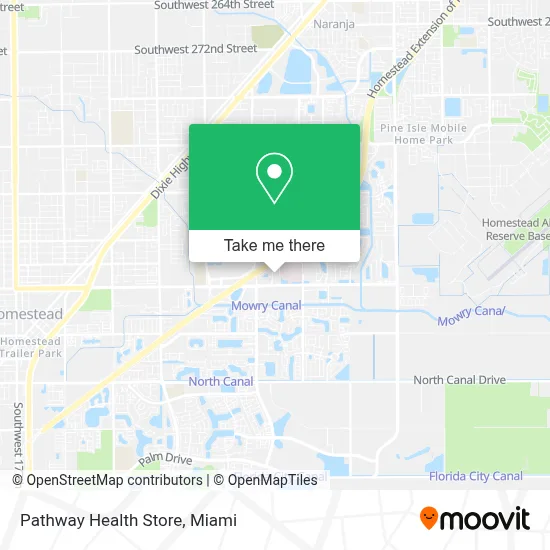 Pathway Health Store map