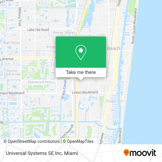 Universal Systems SE Inc map