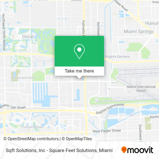 Sqft Solutions, Inc - Square Feet Solutions map