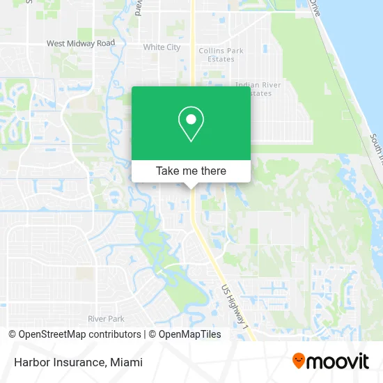 Harbor Insurance map