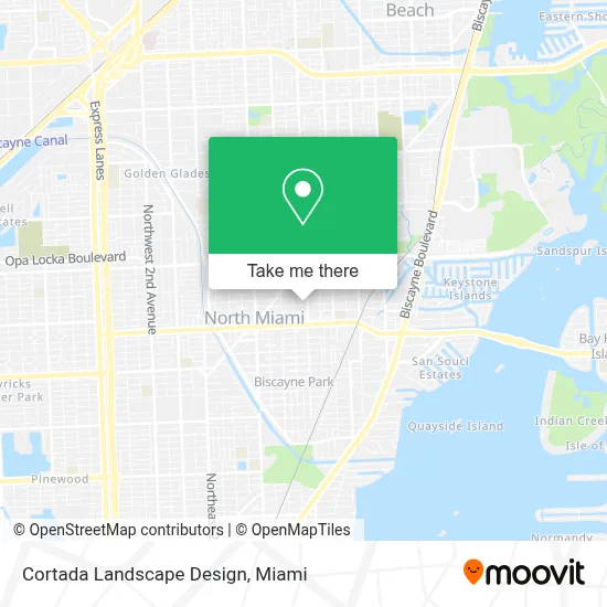Cortada Landscape Design map
