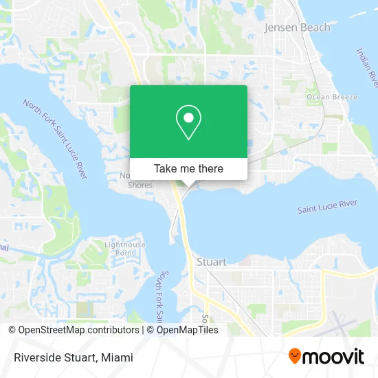 Riverside Stuart map