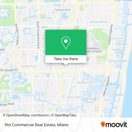 Rtd Commercial Real Estate map