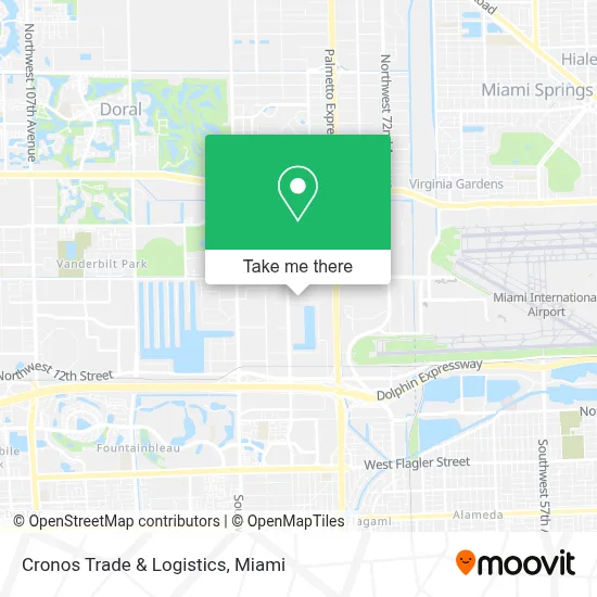 Cronos Trade & Logistics map