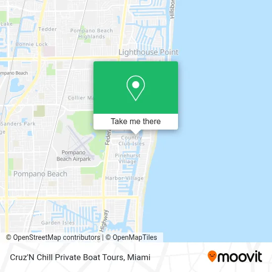 Cruz'N Chill Private Boat Tours map