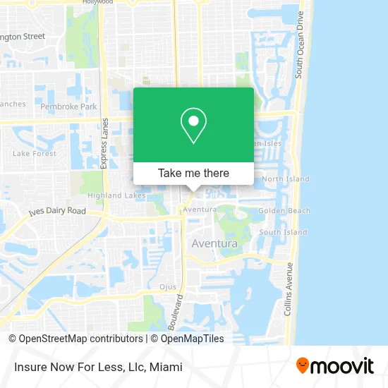 Insure Now For Less, Llc map