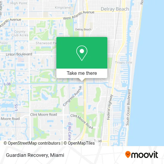 Guardian Recovery map