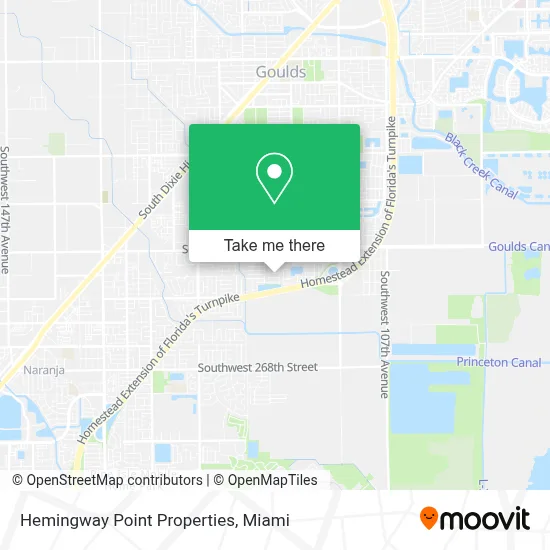 Hemingway Point Properties map