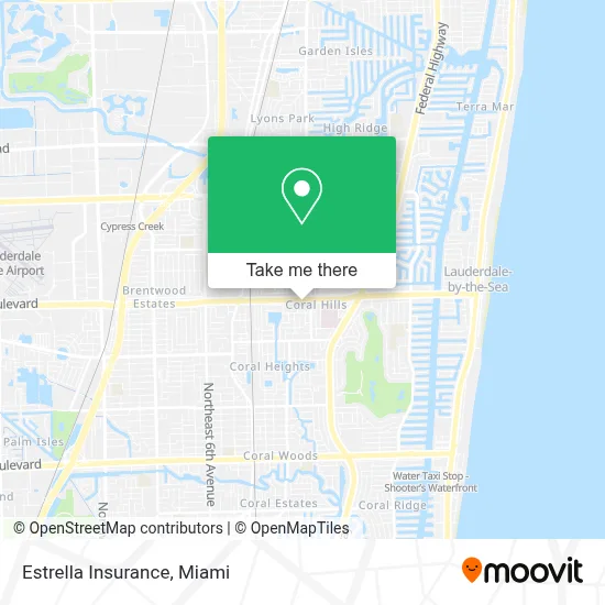 Estrella Insurance map