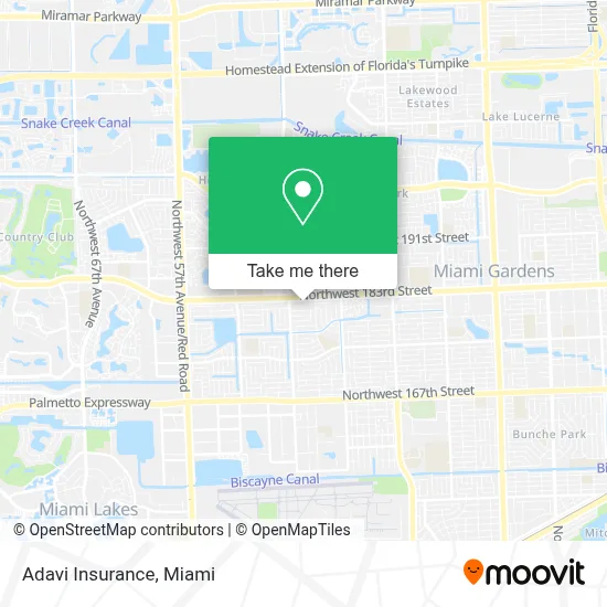 Adavi Insurance map