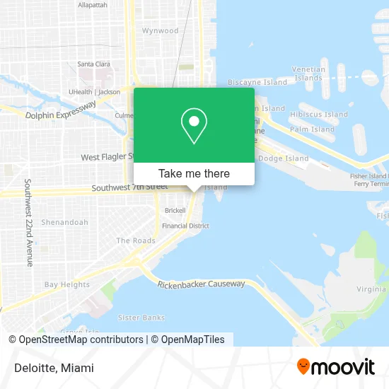 Deloitte map