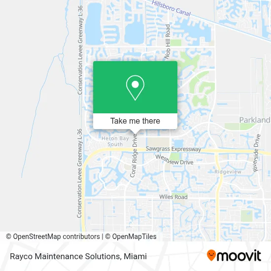 Rayco Maintenance Solutions map