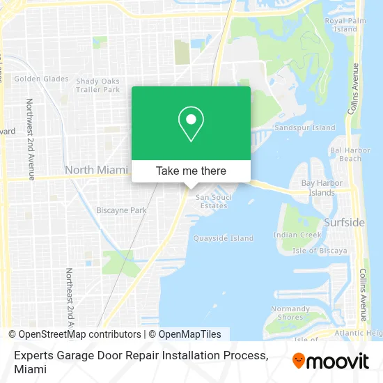 Experts Garage Door Repair Installation Process map