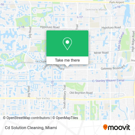 Cd Solution Cleaning map