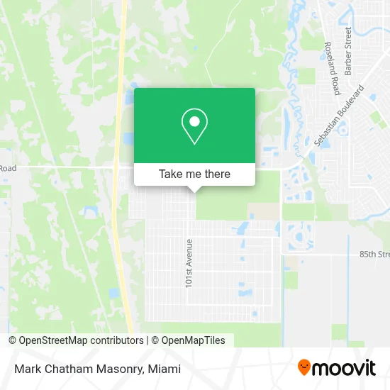 Mark Chatham Masonry map
