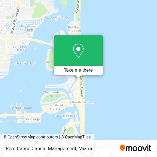Remittance Capital Management map
