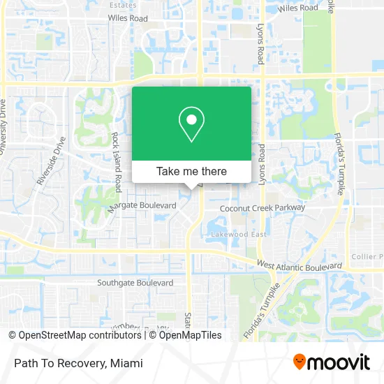 Path To Recovery map