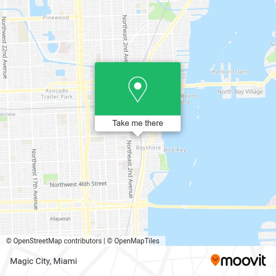 Magic City map