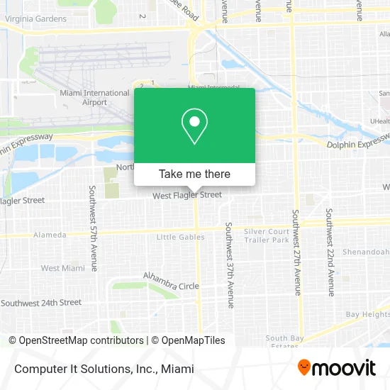 Computer It Solutions, Inc. map