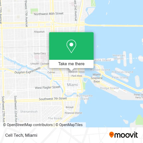 Cell Tech map
