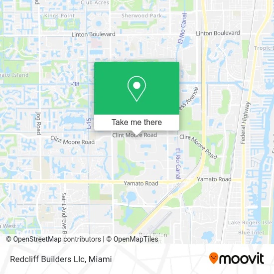 Redcliff Builders Llc map