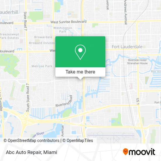 Abc Auto Repair map