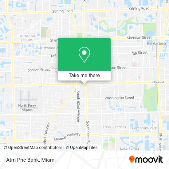 Atm Pnc Bank map