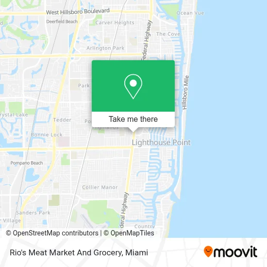 Rio's Meat Market And Grocery map