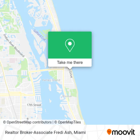 Realtor Broker-Associate Fredi Ash map