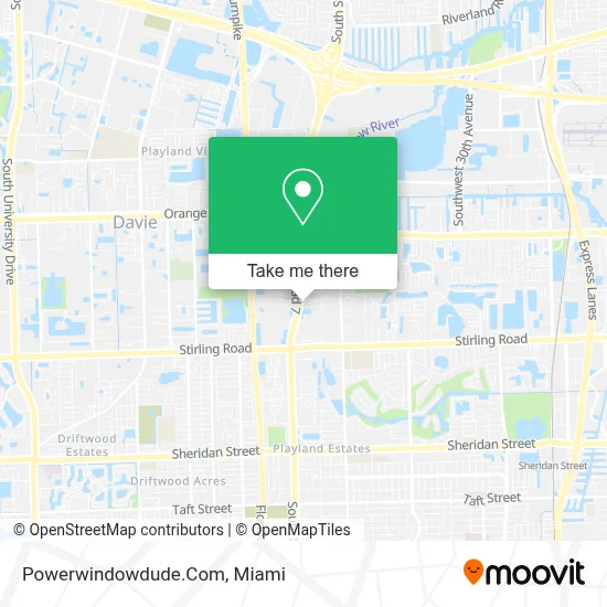 Powerwindowdude.Com map