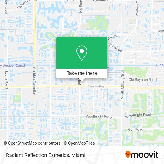 Radiant Reflection Esthetics map