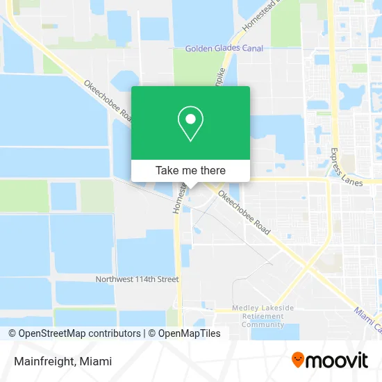 Mainfreight map