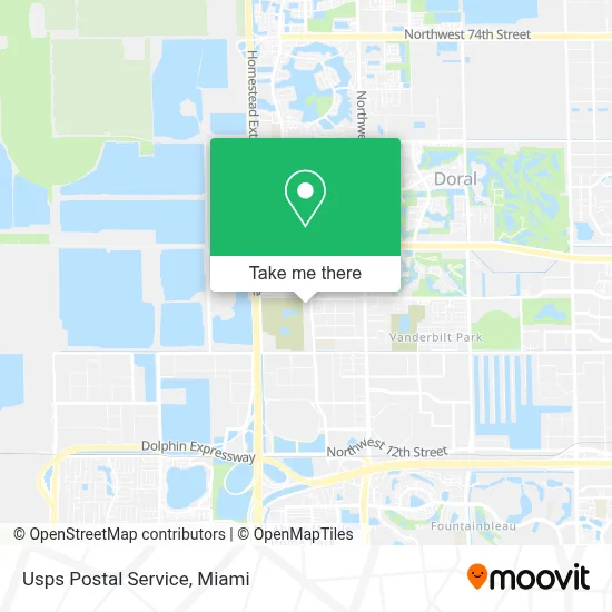 Usps Postal Service map