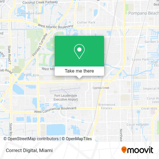 Correct Digital map