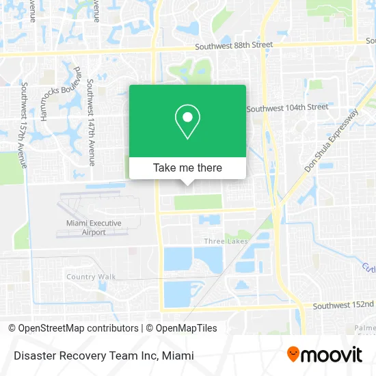 Disaster Recovery Team Inc map