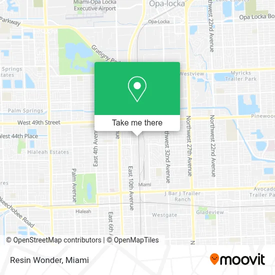Resin Wonder map