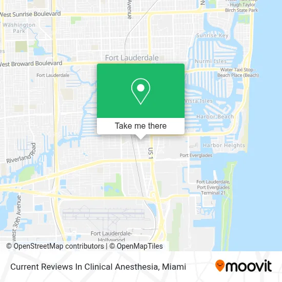 Current Reviews In Clinical Anesthesia map