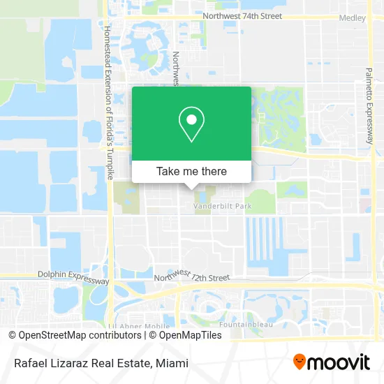 Rafael Lizaraz Real Estate map