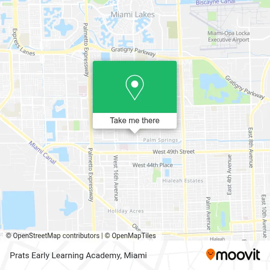 Prats Early Learning Academy map