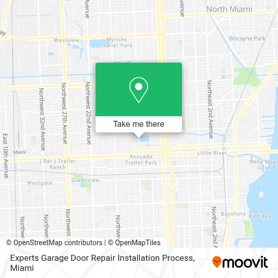 Experts Garage Door Repair Installation Process map