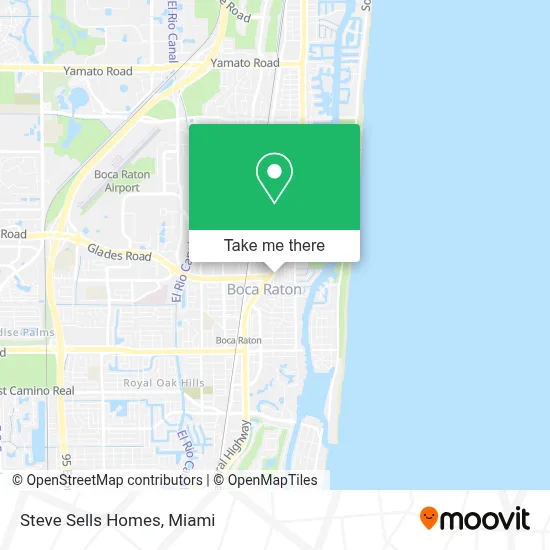 Steve Sells Homes map